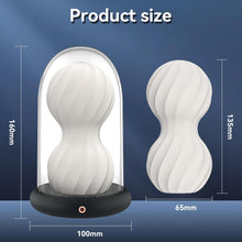 Load image into Gallery viewer, Elektrischer Masturbator Mann mit 9 Vibrationsmodi Elektrischer Masturbator Cup 3D Realistische Vagina Heizung,Automatischer Mastubratoren Taschenmuschi Penis Stimulator Penis Masturbatoren