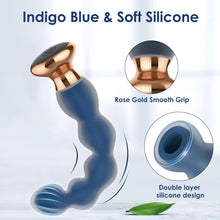 Load image into Gallery viewer, Analvibratoren Anfänger Analplug# für Männer und Frauen, Silikon Analkugeln Butt plug mit 10 Vibrationmodi Fernbedienung Sexspielzeug Prostate Stimulation Massager für Parre Extrem Sex