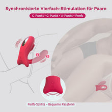 Load image into Gallery viewer, Sex Spielzeug für die Paare Frau Männer, Rose Mini G Punkt Vibration für Frauen, Vibratorensets für Frauen Klitoris mit Fernbedienung Leise, Vibrator App, BDSM Erotisches Sexspielzeug Spiele