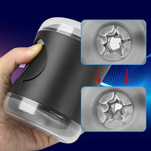 Load image into Gallery viewer, Roluck Elektrische Cup-Masturbatoren, Masturbieren für Männer Sex Spielzeug mit 9 Vibrationsmodi, Handfrei Männer Sex Sexspielzeug ABS + TPE-Material Masturbator Penis Trainingsgerät Masturbation