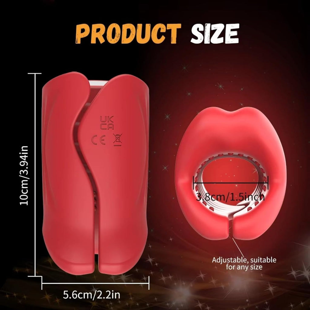 Penistrainer APP Steuerung Elektrischer Masturbator Eichel Stimulator für Männer mit 9 Vibrationsmodi Masturbatoren Oralsex Penis Vibrator Masturbieren Sex Spielzeug für die Männer Solo
