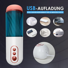 Load image into Gallery viewer, Elektrischer Masturbator Mann Handfrei Cup mit 7 Saug- und Vibrationsmodi, Penispumpe Vibrator Sex Spielzeug für die Männer Sex Toys, Masturbieren für Männer, Taschenmuschi Penis Masturbatoren