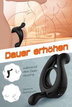 Load image into Gallery viewer, Penisring Vibrator, Penis Ring Sex spielzeug für Die Paare Penis Massagegerät für Langwährende Erektion, Sex Spielzeug für Die Männer mit 9 Vibrationsmodi, Erotisches Sexspielzeug Sex Toyset Damen