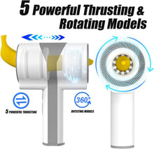 Load image into Gallery viewer, Elektrischer Masturbator Cup Handfrei mit 7 Vibrationsmodi und 5 Teleskop Rotationsmodi Waterproof Hands-Free Portable Masturbators Stroker Training Automatischer Elektrischer Masturbator