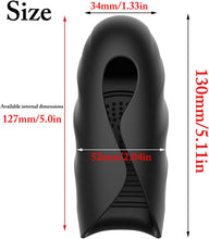 Load image into Gallery viewer, Elektrischer Masturbator Penistrainer Vibrator Mit 10 Vibrationsmodi Penistrainer Massagegerät,Elektrische Masturbator Cup Multiple Reize Sexspielzeug für Mann Eichel Stimulator