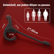 Load image into Gallery viewer, Analplug Prostata Hoden Stimulation Männer mit Penisring Klitorisstimulator, Anal Butt Plug Dildo Sex Spielzeug für die Männer Paare Frauen, Penis Ring Vibrator App, Cockring Sexspielzeug Vibration