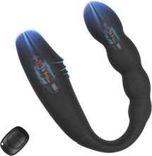 Load image into Gallery viewer, Doppeldildos Dildo Anal Vibrator Klitorisstimulator G-punkt Vagina Klitoris Anal Massage Drahtlose Steuerung Dildo Doppel Headed Vibratoren U-förmigen Sex spielzeug für Frauen Lesben Paar