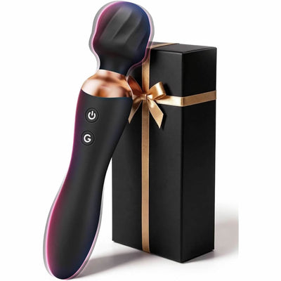 Cacuola Doppelkopf Vibrator, 360° Rotationskopf Vibratorensets für Frauen | Leise Sex Spielzeug für die Frau mit Stabiler Akkulaufzeit, G Punkt & Anal Dildo Sexspielzeug, Massagestab für Frauen Sex