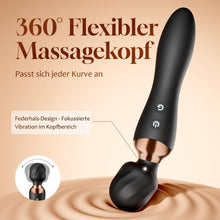 Load image into Gallery viewer, Cacuola Doppelkopf Vibrator, 360° Rotationskopf Vibratorensets für Frauen | Leise Sex Spielzeug für die Frau mit Stabiler Akkulaufzeit, G Punkt &amp; Anal Dildo Sexspielzeug, Massagestab für Frauen Sex