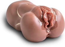 Load image into Gallery viewer, Masturbieren für Männer Masturbator - 2 in 1 Pocket Pussy Groß mit 3D Vagina Klitoris Anal Taschenmuschi Masturbatoren Doppelkanal Tragbare Erotik sex spielzeug für die männer solo
