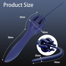Load image into Gallery viewer, 2-in-1-Harnröhren- und Penis-Vibrator für Männer, Harnröhrendilatator, 30 Vibrationsmodi, Prostatastimulator, Dilatatoren, Harnröhren- und Penis-Plug, Masturbator für Männer
