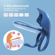 Load image into Gallery viewer, Penisring Vibrator mit App, Sex spielzeug für Paare extrem sex, Penisringe Erotik Sex Spielzeug für die Männer, Cockring für Klitoris Penis, Erotisches Pleasure Ring mit 5 Vibrationsmodi Sex Toys