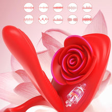 Load image into Gallery viewer, Vibrierender Penisring mit Klitoris Stimulator Penisring Vibrator mit 10 Vibrationsmodi Cockring zur Erektion Verbessern Verzögerte Ejakulation Männer Sexspielzeug für Paare Extrem Sex