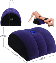 Load image into Gallery viewer, Sex Kissen Lendenkissen Sexspielzeug mit Loch für Paare Sex Frauen G Spot Position Kissen Multifunktionales Aufblasbares Kissen Sex Reisekissen Schlafzimmer Sexmöbel für Paare Frauen