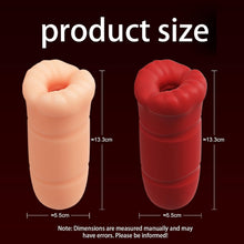 Load image into Gallery viewer, Masturbator mit 10 Vibrationsmodi Taschenmuschi Stimulator Elektrischer Masturbator Cup Sex Toys Automatische Masturbatoren 3D Realistischer Vagina Pussy Sex Spielzeug für Männer(Rot)