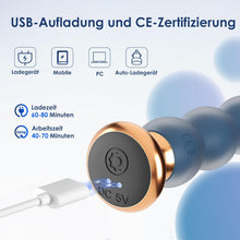 Load image into Gallery viewer, Analvibratoren Anfänger Analplug# für Männer und Frauen, Silikon Analkugeln Butt plug mit 10 Vibrationmodi Fernbedienung Sexspielzeug Prostate Stimulation Massager für Parre Extrem Sex