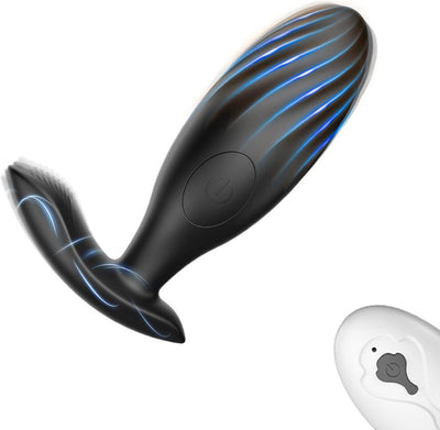 Anal Vibrator Prostata Stimulation Männer mit Fernbedienung Analvibratoren für Mann mit 10 Vibrationsmodi Sex Spielzeug für Die Männer Prostata Vibrator Anal Spielzeug für Männ Fraue Paare