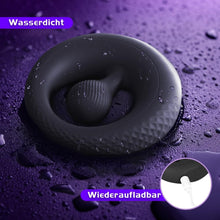 Load image into Gallery viewer, Penisring Vibrator mit 360° Verstellbarem Perlen-Klitorisstimulator, Sex Spielzeug für die Paare Männer Frauen, YAWNSHE Cockring Penis Ring Sex Toys, Erotisches Sexspielzeug für Paare Mann Extrem Sex