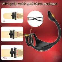 Load image into Gallery viewer, Penisring Sex Spielzeug für die Männer, Penis Ring Erotik Sex spielzeug für Paare extrem sex, Cockring Erotisches Sexspielzeug für Klitoris, 10 Vibrationsmodi Dual Penisringe Massagegerät mit APP
