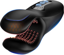 Load image into Gallery viewer, Masturbieren für Männer Masturbator Penis Trainer mit 10 Beißfunktion Sex Spielzeug für die Männer Handheld Penis Vibrator Masturbatoren mit 3D-Weichpartikel 10 Vibrationsmodi Männer Mastorbator