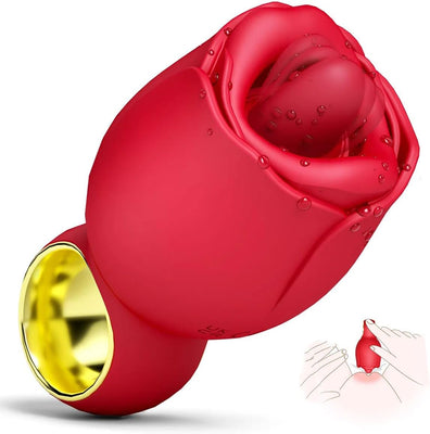 Vibrator für Frauen Sex Spielzeug für die Frau,Vibratorensets für Frauen Zunge Lecken Klistoris mit 8 Zungelecken Vibrationmodi Sexspielzeug Leise Stimulation G-punkt Sex Toys für Frauen