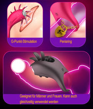 Load image into Gallery viewer, Penisring Vibrator Klitorisstimulator Cockringe Extrem Silikon G-Punkt Penis Ring Penisring Vibration Sex Toy Cock Ring mit 10 Vibration Modes