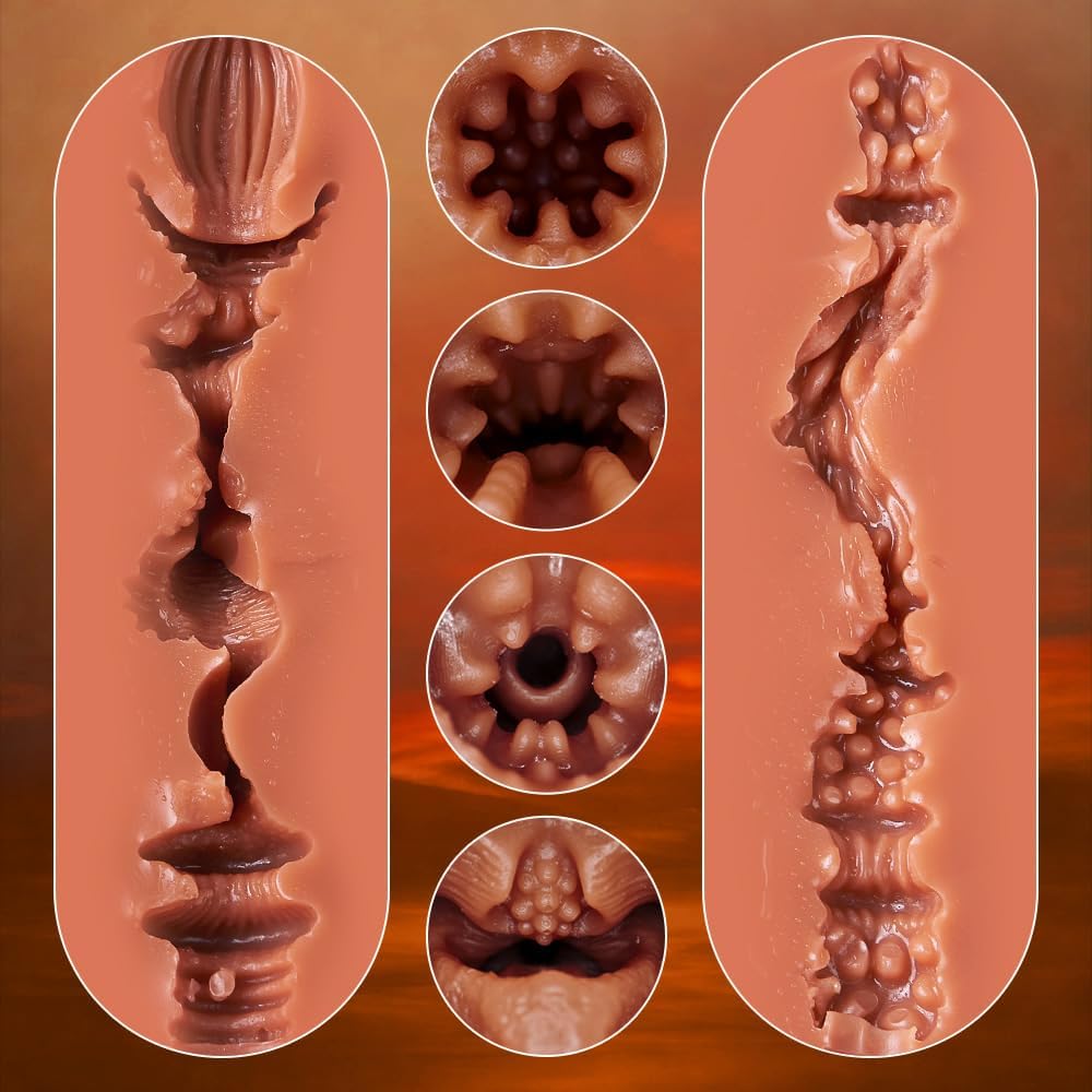 Realistischer Masturbator 730g Taschenmuschi Masturbieren für Männer