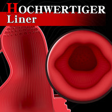 Load image into Gallery viewer, Cyclone Thruster Penisvibratoren mit rotierender Vibration und Saugfunktion