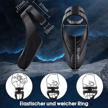 Load image into Gallery viewer, Dual Penisring 10 Vibration Teaser Punkte Streifen