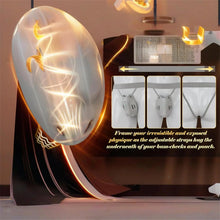 Load image into Gallery viewer, Tragbarer Peniskäfig Keuschheitsgürtel BDSM-Schutz Hodentrainer mit 9 Vibrationsmodi