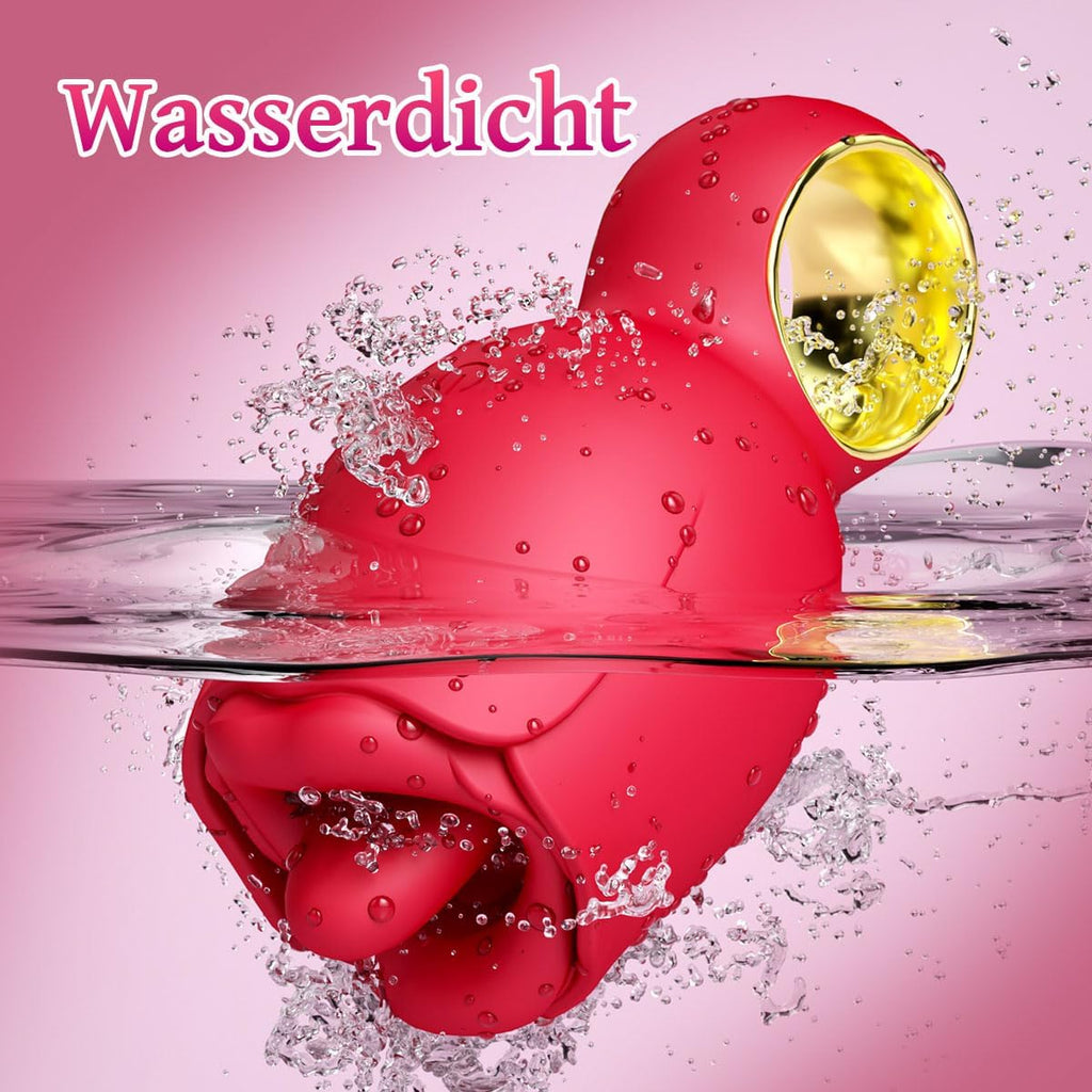 Vibrator für Frauen Sex Spielzeug für die Frau,Vibratorensets für Frauen Zunge Lecken Klistoris mit 8 Zungelecken Vibrationmodi Sexspielzeug Leise Stimulation G-punkt Sex Toys für Frauen