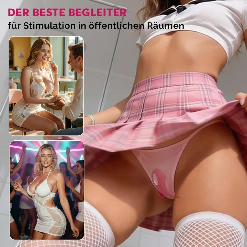 Sex Spielzeug für die Paare Frau Männer, Rose Mini G Punkt Vibration für Frauen, Vibratorensets für Frauen Klitoris mit Fernbedienung Leise, Vibrator App, BDSM Erotisches Sexspielzeug Spiele
