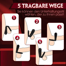 Load image into Gallery viewer, Penisring Vibrator, Sex Spielzeug für die Männer Penis Ring mit 10 Vibrationsmodi, Dual Penisringe Sextoysets für Paare Einstellbare Größe