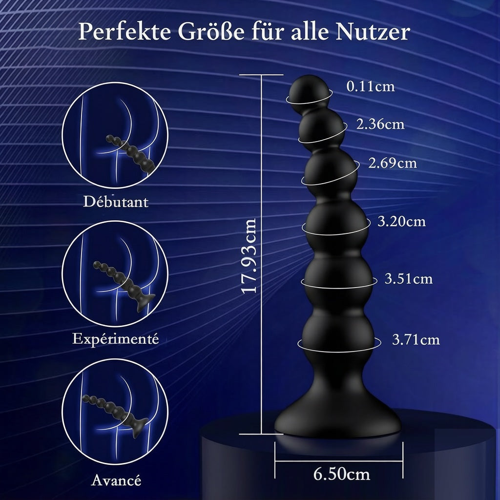 Anal-Sexspielzeug für Paare, Vibrator-Analspreizer mit App-Steuerung & 9 Vibrationsmodi, Prostata-Stimulator für Männer, Frauen und Paare