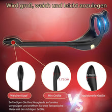 Load image into Gallery viewer, Penisring Sex Spielzeug für die Männer, Penis Ring Erotik Sex spielzeug für Paare extrem sex, Cockring Erotisches Sexspielzeug für Klitoris, 10 Vibrationsmodi Dual Penisringe Massagegerät mit APP