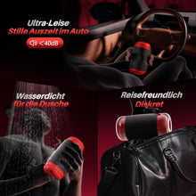 Load image into Gallery viewer, Masturbieren für Männer Elektrischer Masturbator mit 9 Zungenleckmodi 9 Saugmodi 9 Vibrationen Blowjob Transparent Taschenmuschi Sex Spielzeug für die Paare Sexspielzeug für männer solo