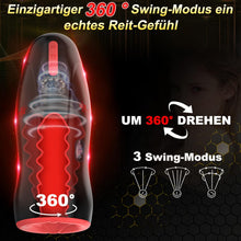 Load image into Gallery viewer, Elektrischer Masturbator Cup,Masturbieren für Männer mit 3 Swing-Muster 6 Vibrationsmodi Sex Spielzeug für die Männer Heizfunktion Taschenmuschi Vibrator Sex Toys Penis Masturbatoren