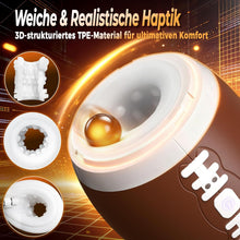 Load image into Gallery viewer, Masturbator Sex Spielzeug für die Männer Paare solo, Masturbieren Mann elektrisch Pocket Pussy mit 12 Vibrationsmodi Vagina, Masturbatoren Sexspielzeug Taschenmuschi Sex Toyset für Man Toys Muschi Toy