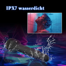 Load image into Gallery viewer, Analplug Sex Spielzeug für die Männer Frauen, Wriggelnde Rotierende Vibrierende Prostata Stimulation Männer Saugnapf mit Fernbedienung, Anal Dildo Vibrator Analvibratoren für Mann Sexspielzeug