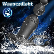 Load image into Gallery viewer, Analvibratoren für Mann Buttplug Analplug Vibration Sex Spielzeug für Paare G-Punkt Prostata Vibrator mit 10 Vibrationmodi Analkugeln Liebeskugeln mit Penisring Hoden Ring