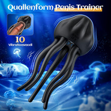 Load image into Gallery viewer, Masturbator Sexspielzeug für Paare Extrem Sex Toy mit 10 Vibrations Qualle Tentakel Penismassage Nippel &amp; Klitoris Stimulator, Vibratorensets Penis Vibrator - Erotik Sextoysets für Ihn und Frauen
