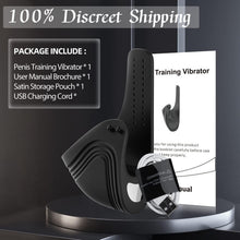Load image into Gallery viewer, Elektrische Penis Trainer Vibrator Masturbator mit 7 kraftvollen Vibrationen Einstellbare Größe Automatische Masturbator Cup,Eichelstimulator Penistrainer Sex Spielzeug für Männer Paare