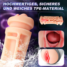Load image into Gallery viewer, Elektrischer Masturbator Mann Cup Heizfunktion mit 10 Modi Masturbieren für Männer Sex Spielzeug für die Männer Soundfunktion Sexspielzeug Taschenmuschi Penis Masturbatoren Vibrator Blowjob