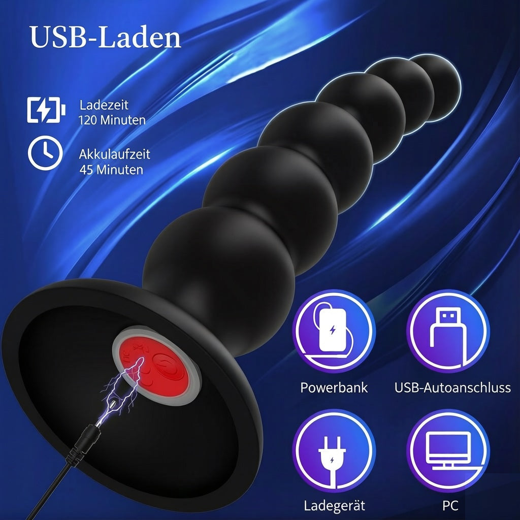 Anal-Sexspielzeug für Paare, Vibrator-Analspreizer mit App-Steuerung & 9 Vibrationsmodi, Prostata-Stimulator für Männer, Frauen und Paare