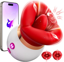 Load image into Gallery viewer, Sauger Vibration für Frauen 360°Rotierende Vibrator Sex Spielzeug für die Frau mit 3 Saugmodi 10 Zungenlecken Sexspielzeug für Klitoris Stimulator Erotik Sex Toys, Sex Spielzeug für die Paare mit APP