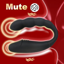 Load image into Gallery viewer, Doppeldildos Dildo Anal Vibrator Klitorisstimulator G-punkt Vagina Klitoris Anal Massage Drahtlose Steuerung Dildo Doppel Headed Vibratoren U-förmigen Sex spielzeug für für Frauen Lesben, Paar