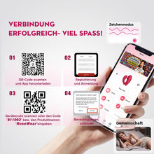 Load image into Gallery viewer, Sex Spielzeug für die Paare Frau Männer, Rose Mini G Punkt Vibration für Frauen, Vibratorensets für Frauen Klitoris mit Fernbedienung Leise, Vibrator App, BDSM Erotisches Sexspielzeug Spiele