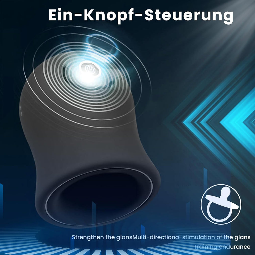 Elektrische Masturbator Cup mit 12 Vibrationsmodi – Taschenmuschi für Männer, Wasserdichter Masturbator mit Spiralstruktur, Vibratorensets Sexspielzeug für Männer Solo & Paare