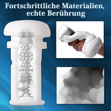 Load image into Gallery viewer, Masturbieren für Männer Elektrisch 10 Vibrationsstufen&amp; 3 Saugstufen Masturbator Männer 42℃ Taschenmuschi Sexspielzeug Vibratorstarb Männer Elektrischer Masturbator taschenmuschi weiß