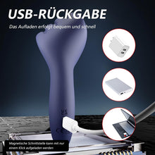 Load image into Gallery viewer, Finger Penis Trainer Vibrator mit 9 Vibrationsmodi,Eichelvibrator Eichel Stimulator Masturbatoren Mann Sexspielzeug für Männer Solo